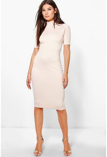 Emily Rib Midi Dress