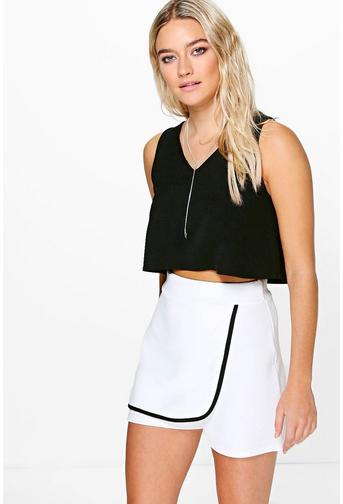 Anni Contrast Trim Skort