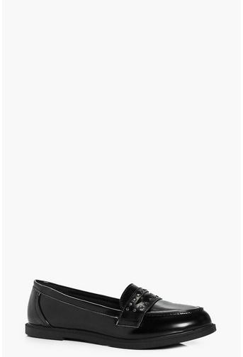 Keira Pin Stud Trim Loafer