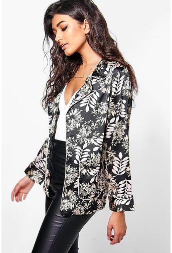 Maddison Satin Pyjama Blazer