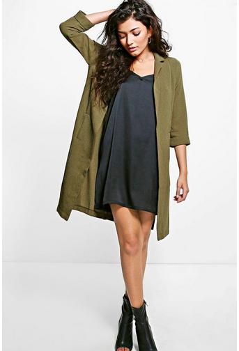 Skye Side Split Woven Duster