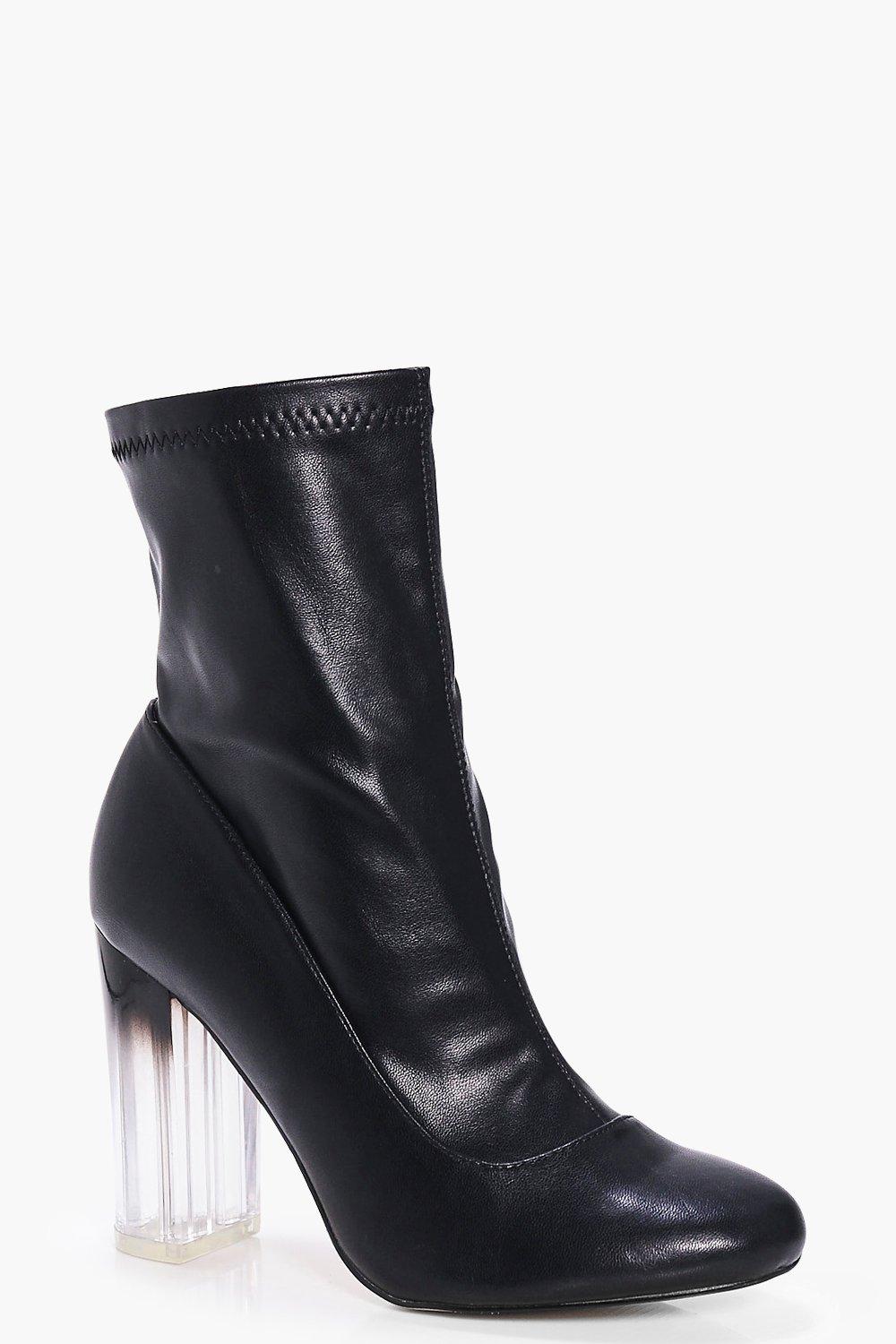 wide fit sock boots