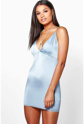 Ria Strappy Detail Bodycon Dress