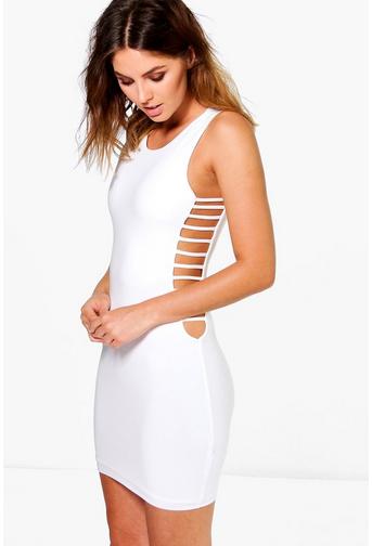 Harriet Strappy Side Bodycon Dress