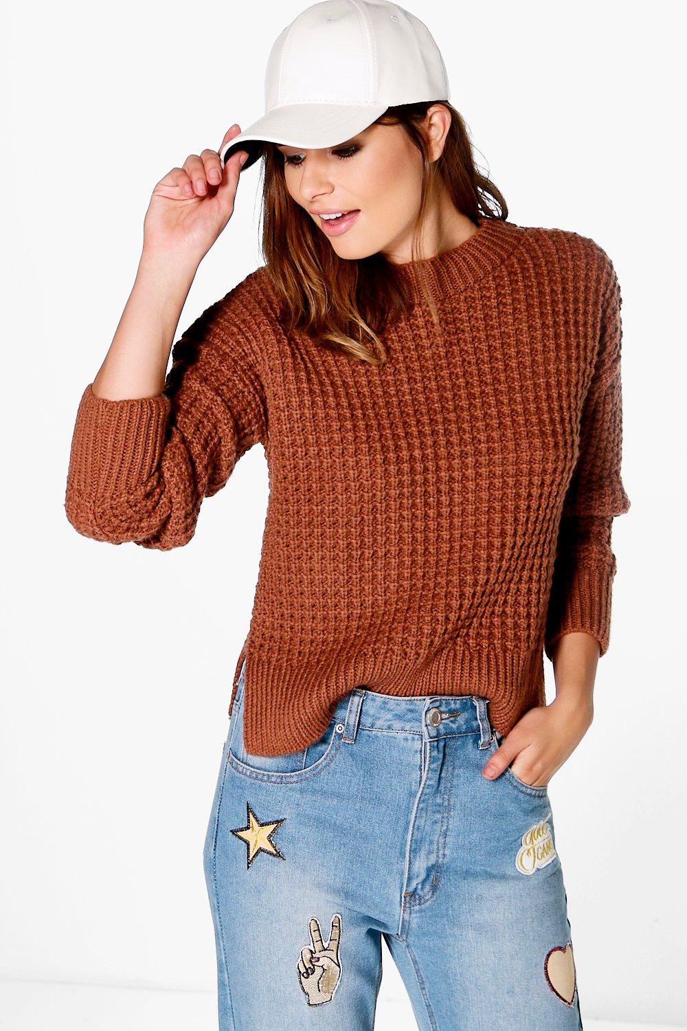 v neck self belted waffle knit romper