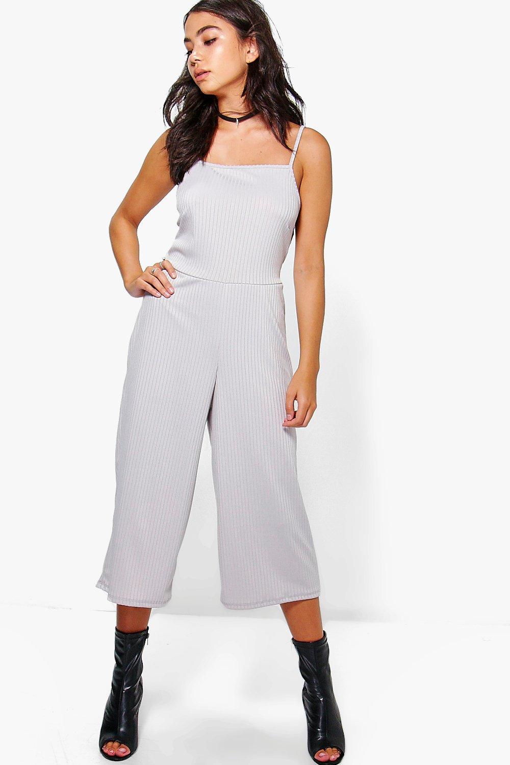 ribbed jumpsuit