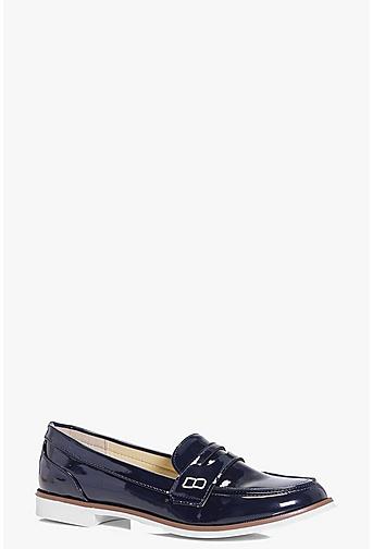 Florence Patent Loafer Flat