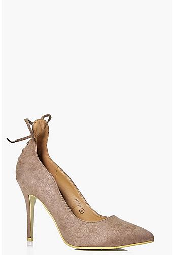 Kara Lace Back Pointed Court