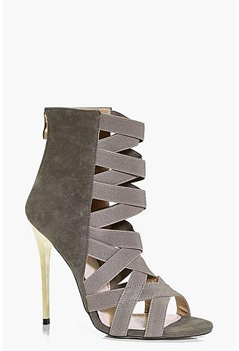 Lois Elastic Multi Strap Shoe Boot