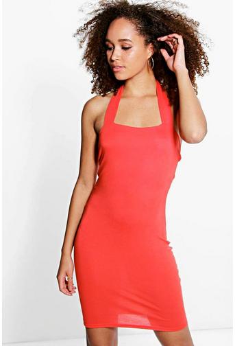 Aleesha Halterneck Bodycon Dress