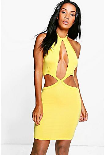 Fiona Cut Out Detail Bodycon Dress