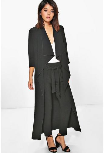 Lara Waterfall Woven Duster