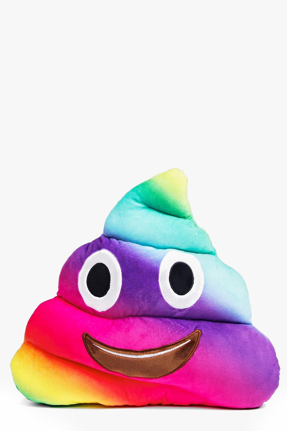 poo emoji cushion