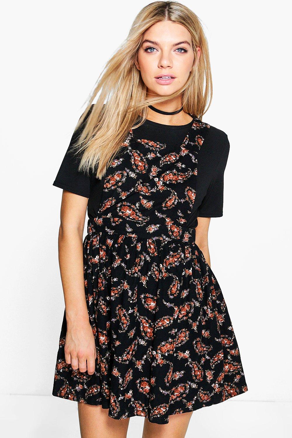 floral pinafore