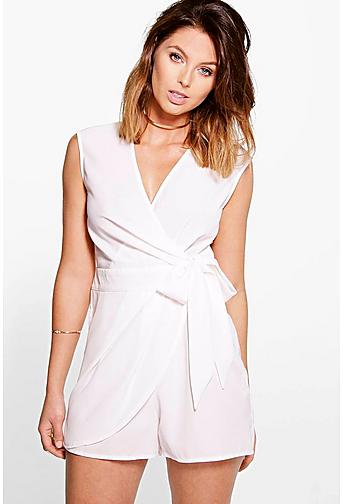 Ria Wrap Front Side Playsuit