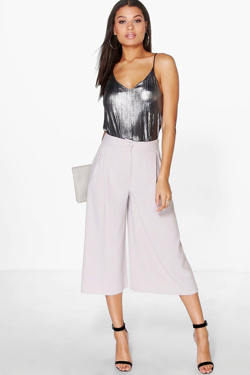 ladies wide leg culottes
