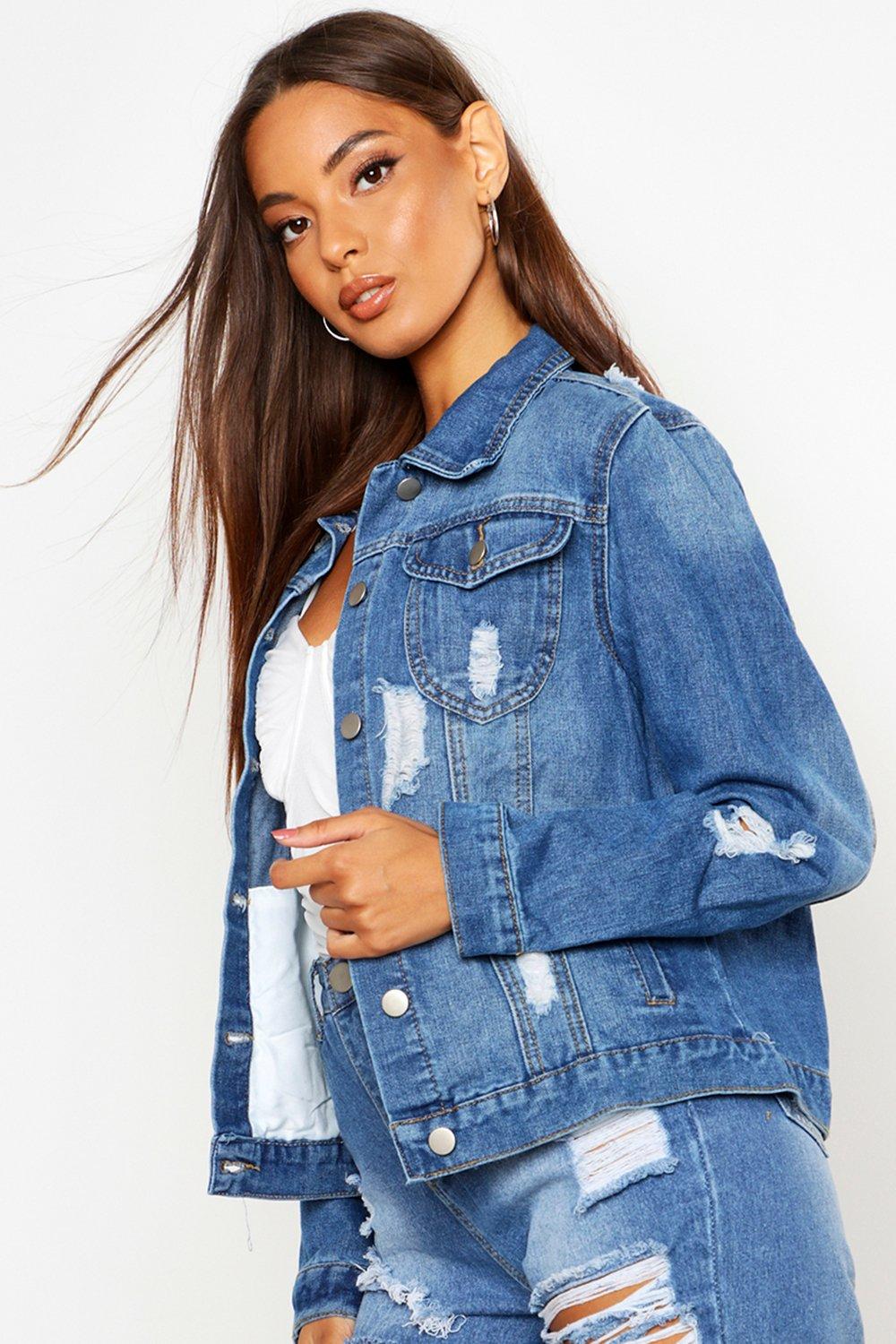 Western Denim Jacket Boohoo