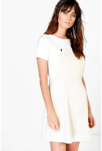 Layla Tailored Pinafore Mini Dress