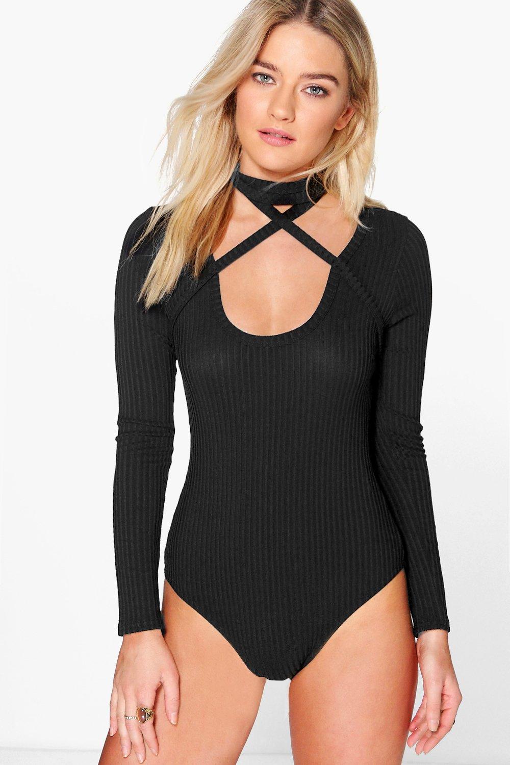 choker shirt long sleeve