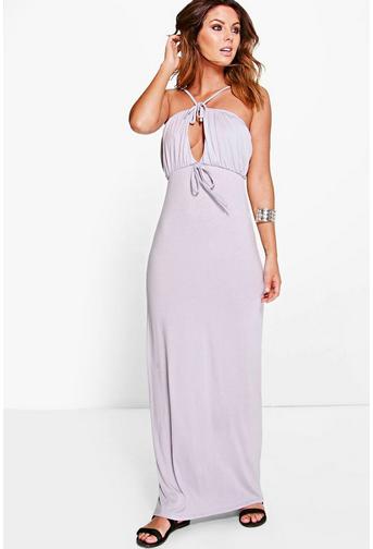 Kellie Strappy Keyhole Maxi Dress