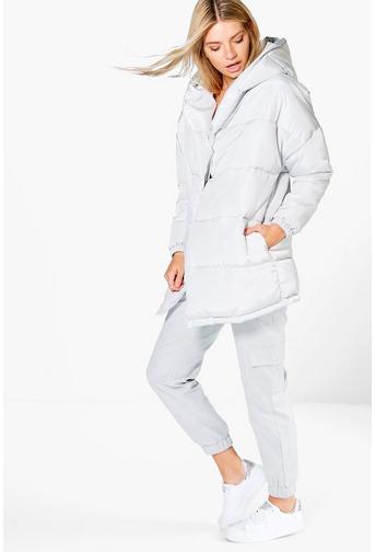 Eva Duvet Coat With Hood