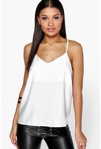 Summer Woven Strappy Back Cami