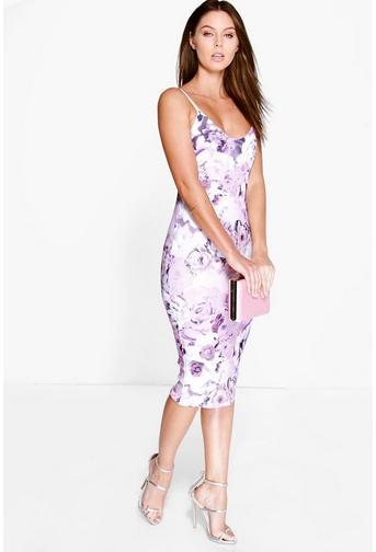 Carolinn Floral Midi Dress