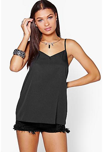 Jane Woven Solid Cami