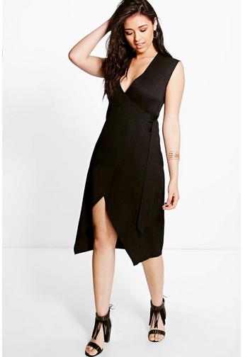 Allie Wrap Front Dress