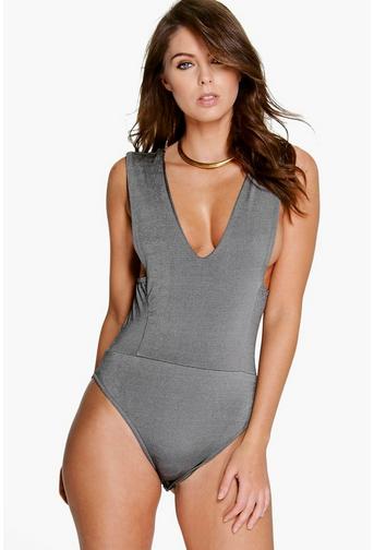 Amy Premium Slinky Plunge Body