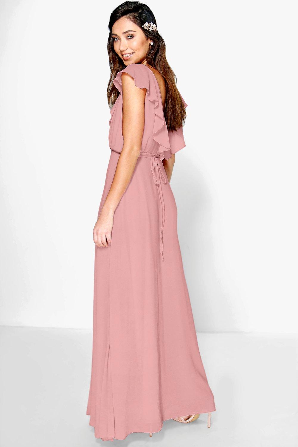 Blush Chiffon Dress