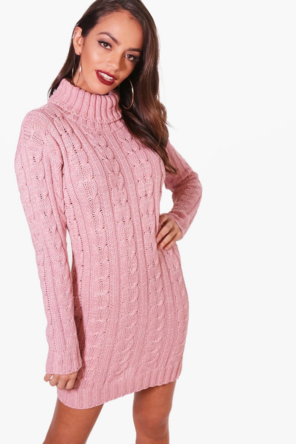 Cable Knit Dress