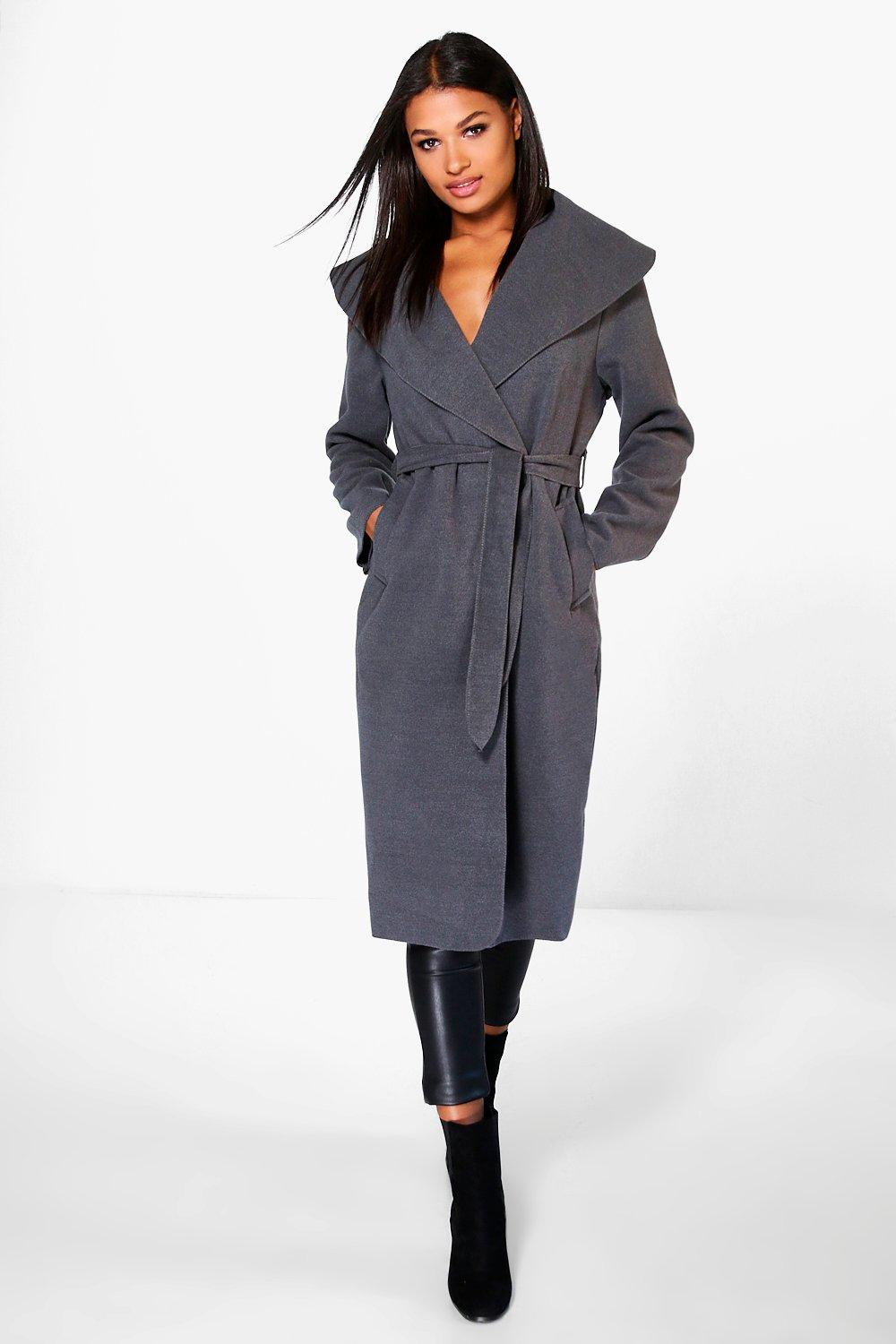 shawl collar coat