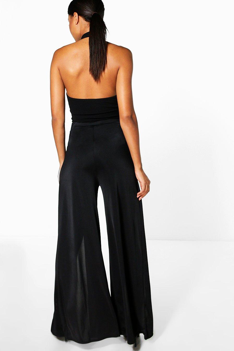 split front trousers