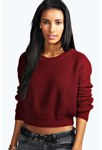 Ellie Crop Fisherman Jumper