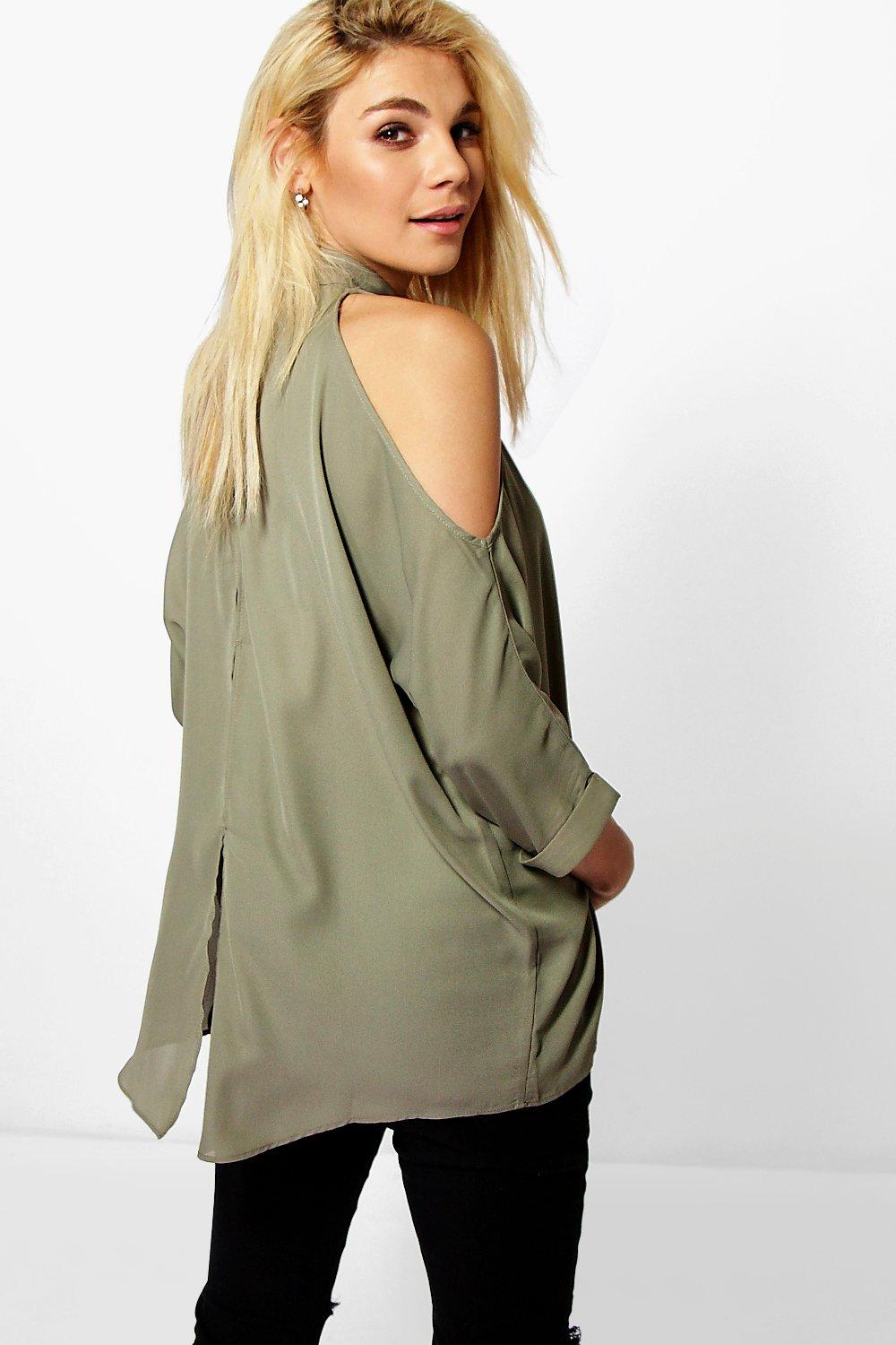 back split shirt