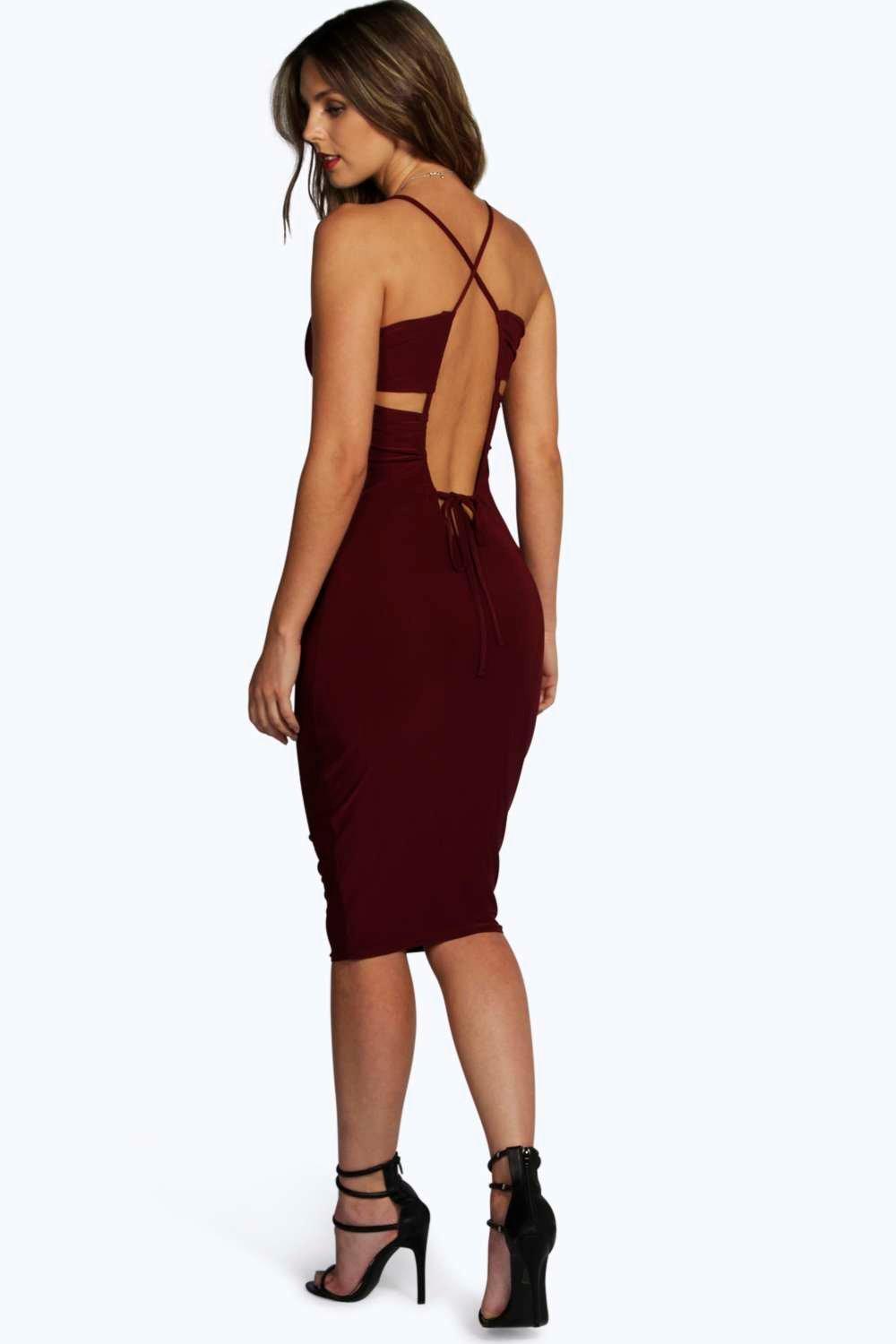 low back gown