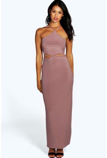 Heidi Slinky Cut Out Maxi Dress