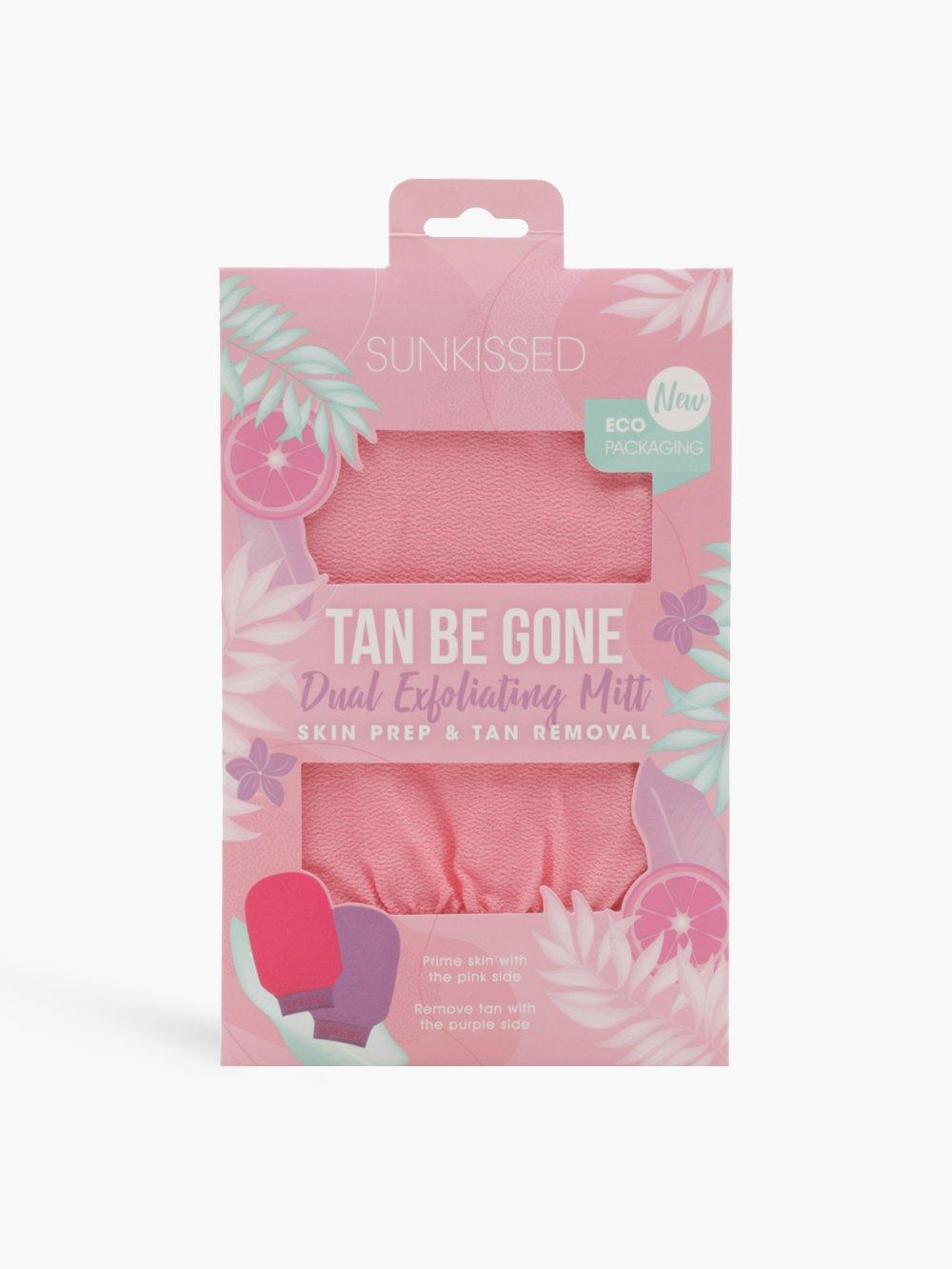 Dubbelzijdige Sunkissed Tan Be Gone Scrub Handschoen, Pink