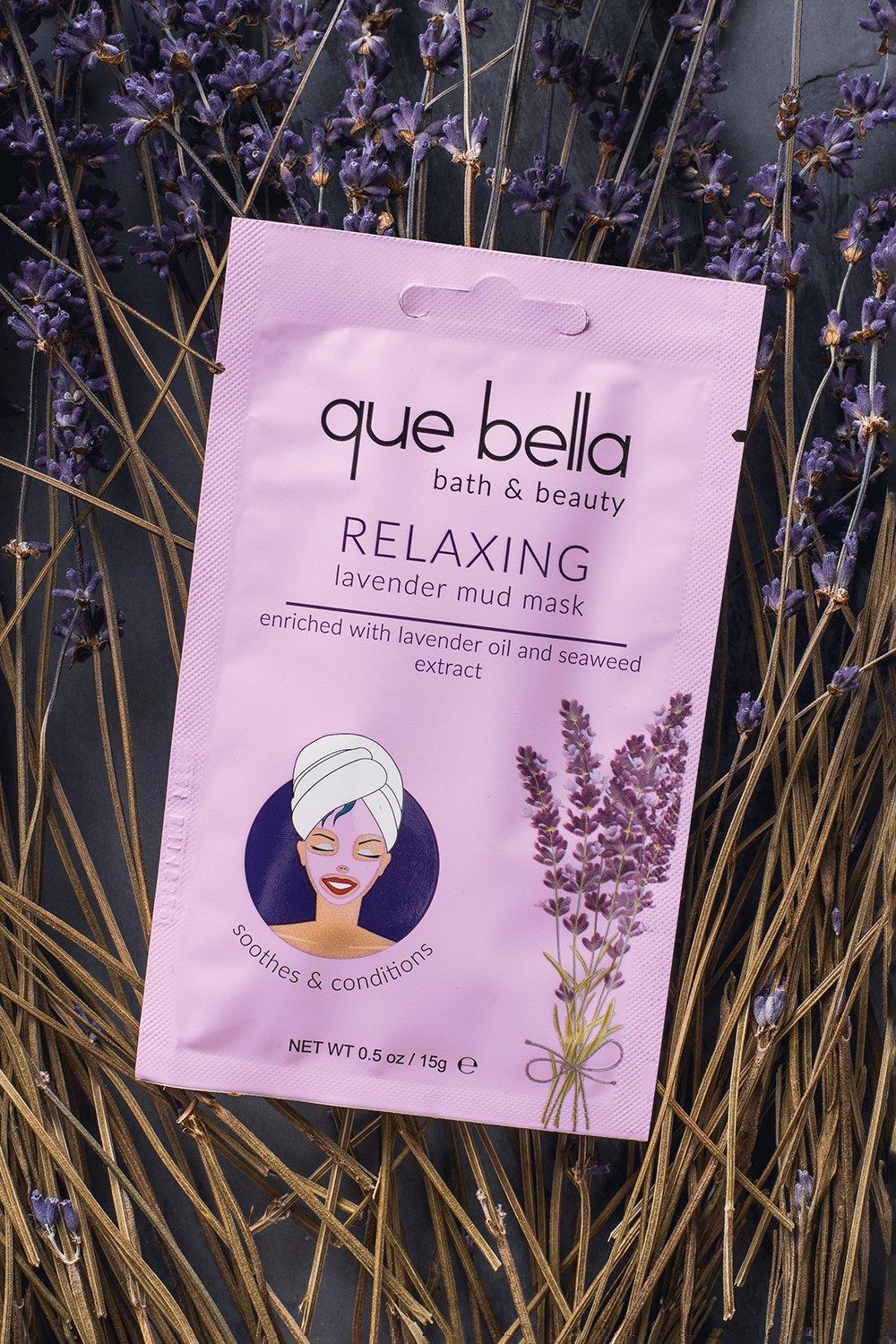 Que Bella Relaxing Lavender Mud Mask, Lilac