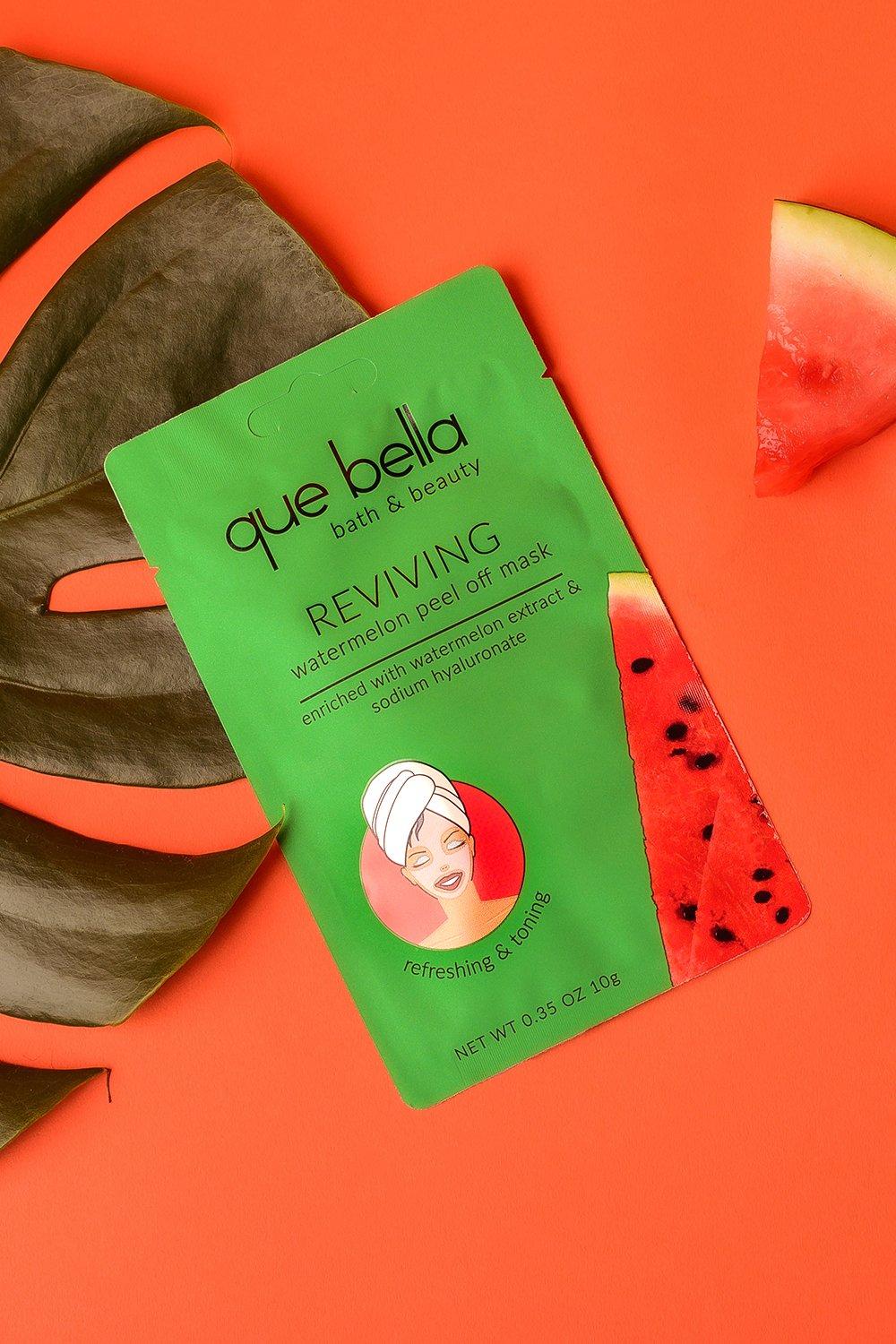 Que Bella Reviving Watermelon Peel Off Mask, Green