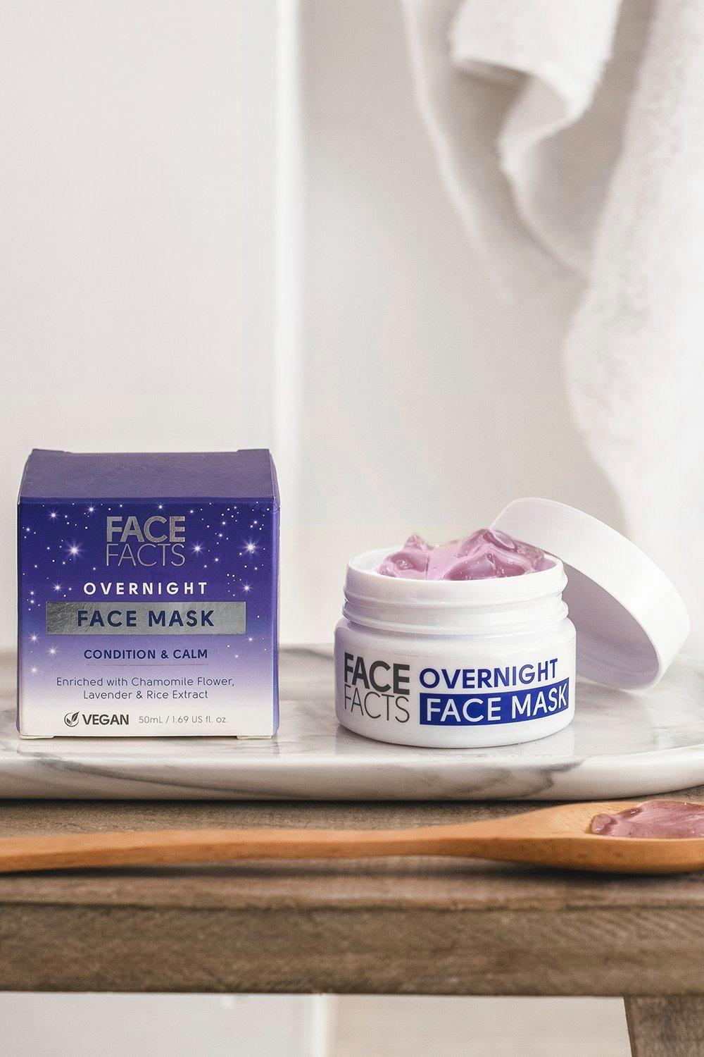 Face Facts Overnight Face Mask, Purple