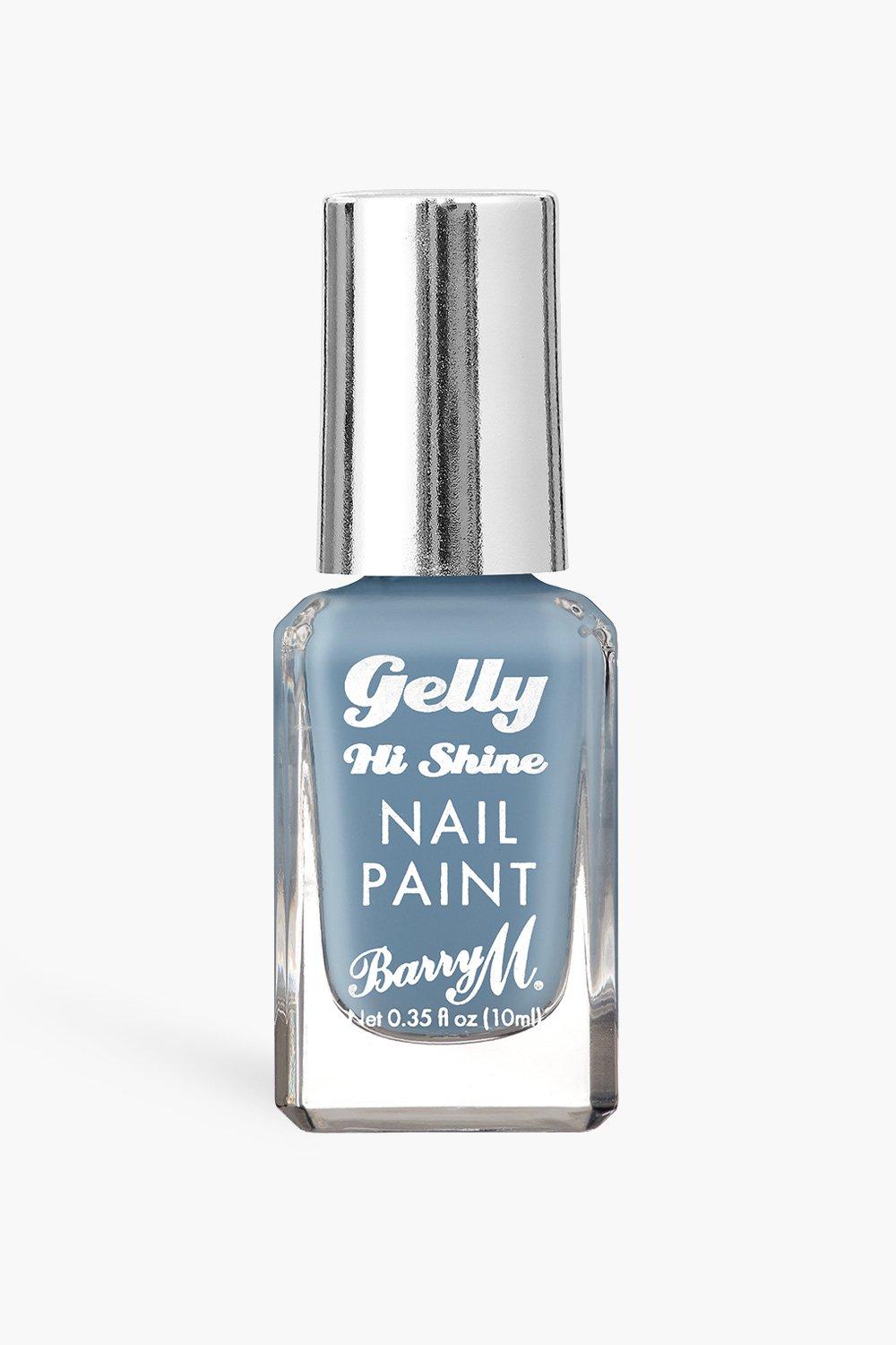 Barry M Gelly Nail Paint Bluebell, Light Blue