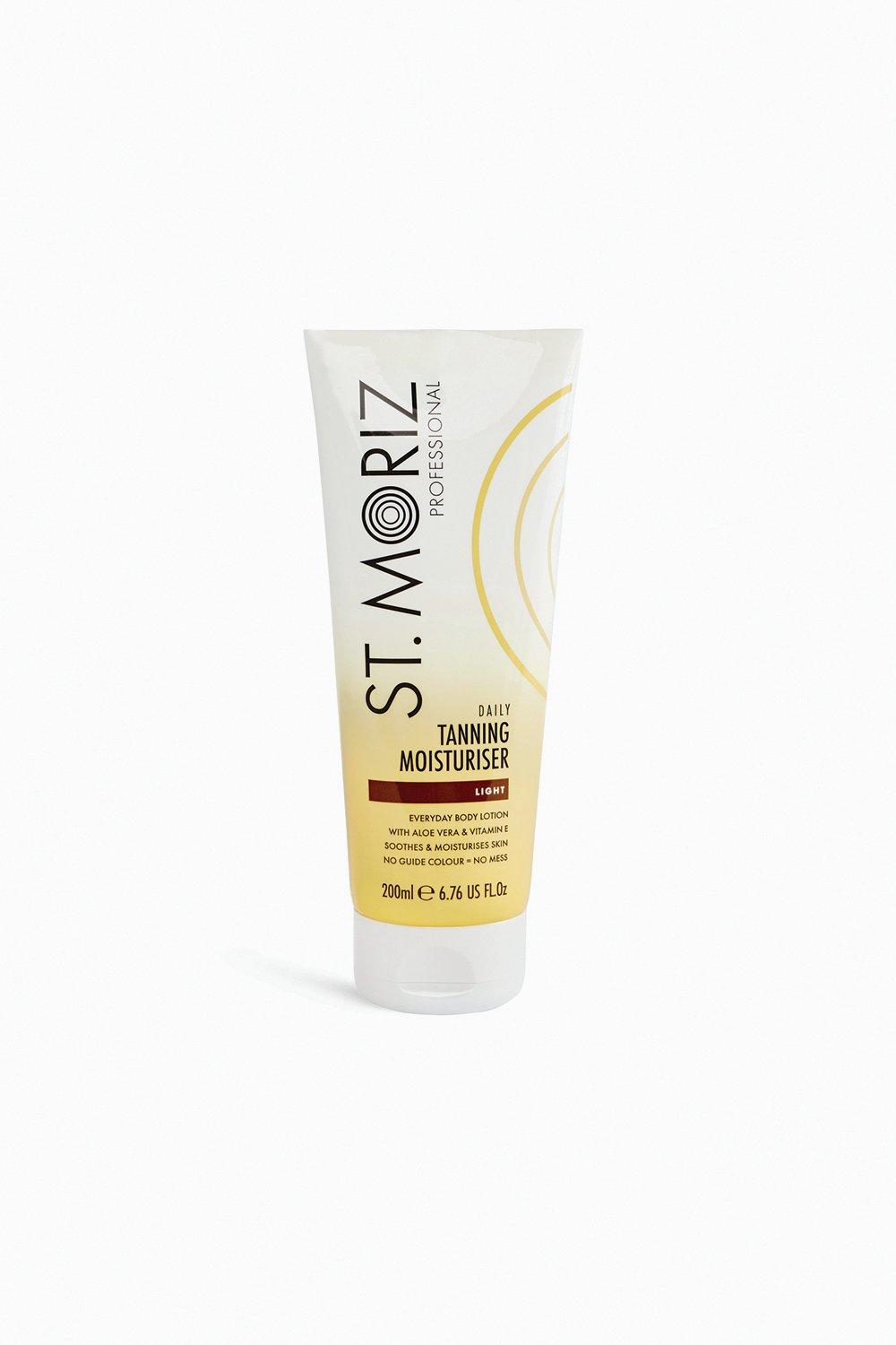 St. Moriz Professional Daily Tanning Moisturiser Light 200Ml, White