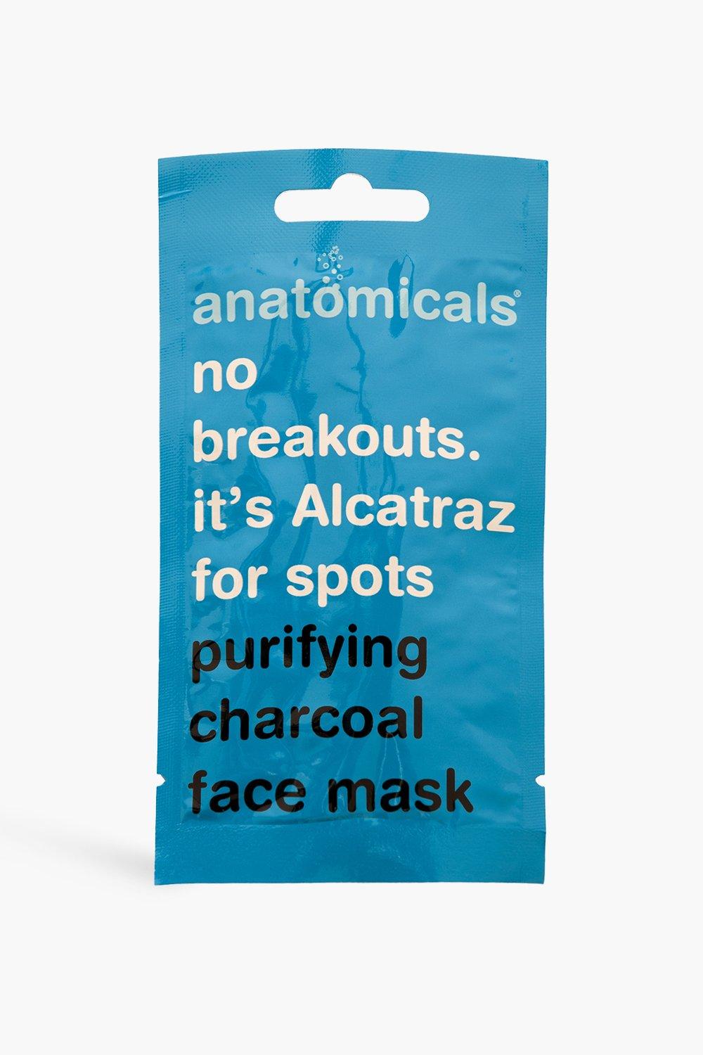 Anatomicals Purifying Charcoal Face Mask Gezichtsmasker, Blue