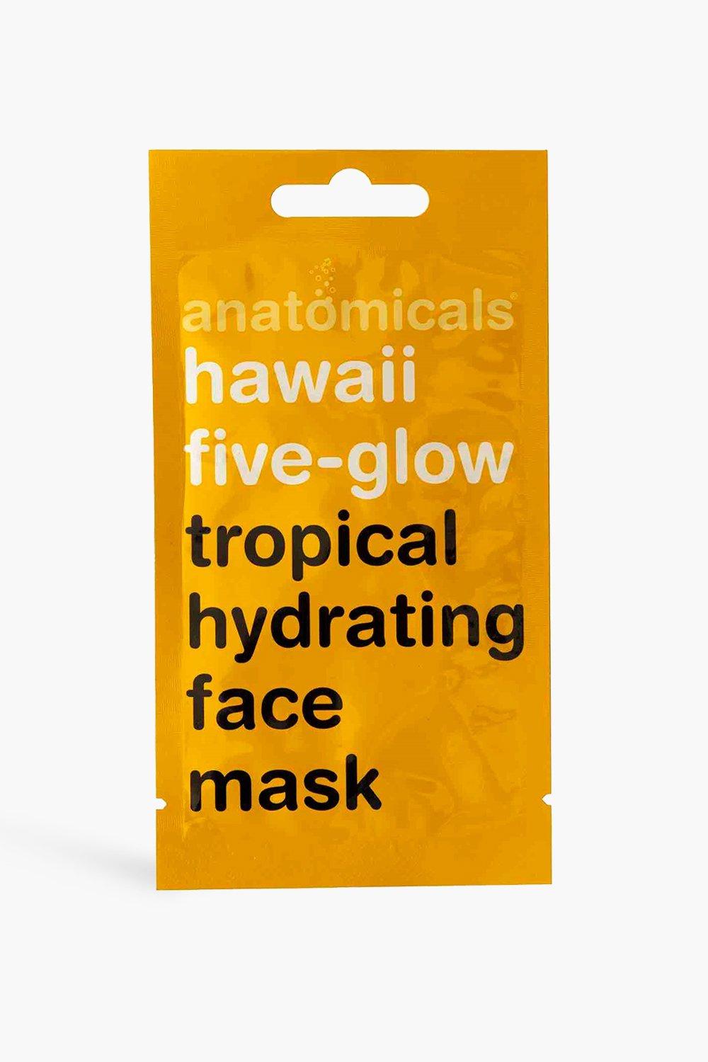 Anatomicals Tropical Hydrating Face Mask Gezichtsmasker, Yellow