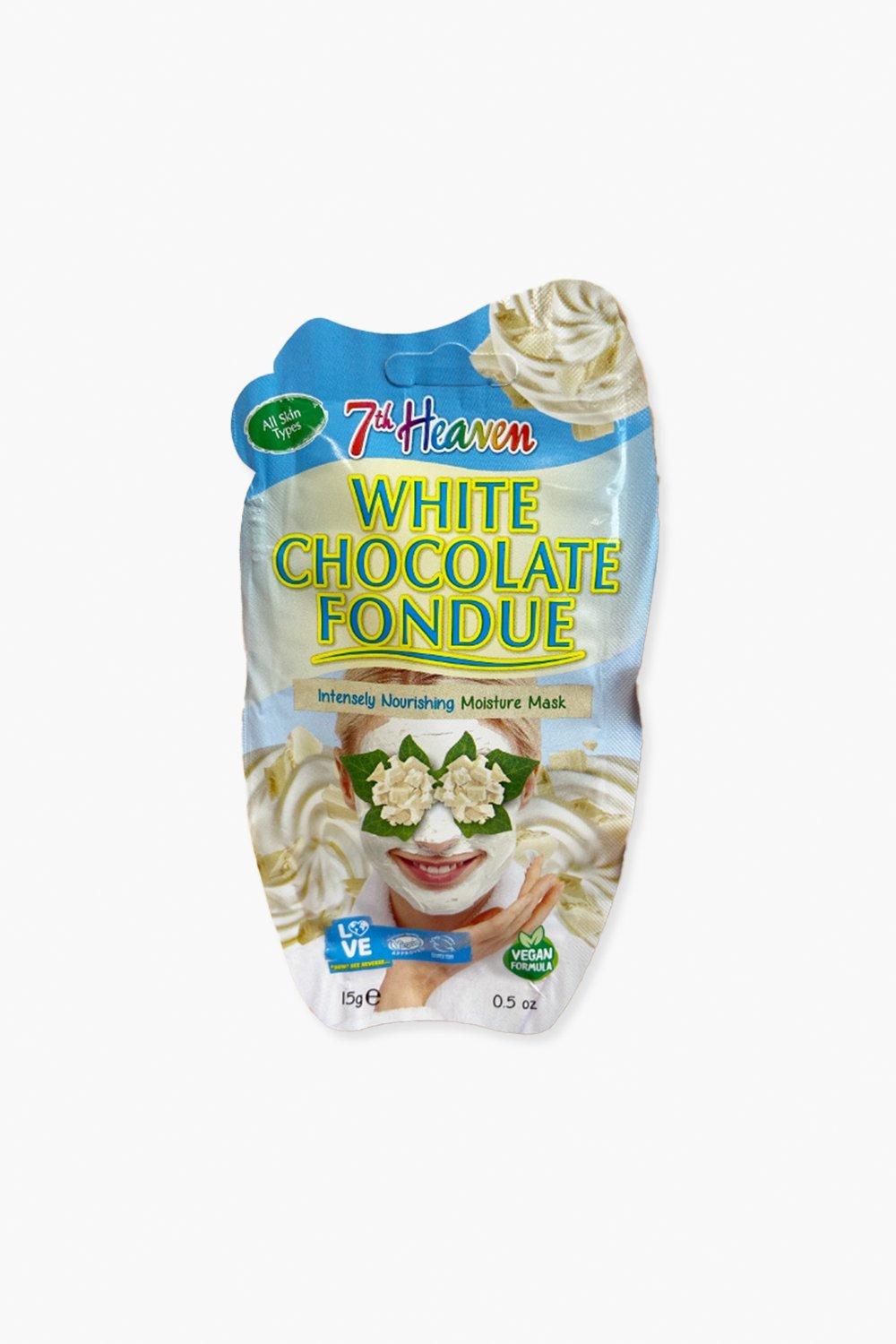 Boohoo - 7th heaven white chocolate fondue gezichtsmasker, white