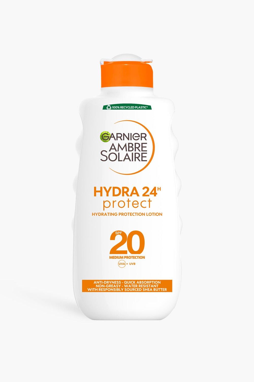 Garnier Ambre Solaire Ultra-Hydrating Shea Butter Sun Protection Cream Spf20 200Ml (Bespaar 35%), White
