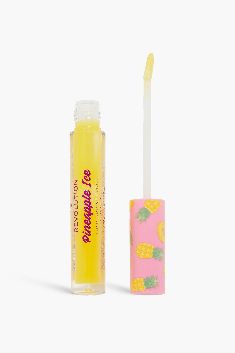 I Heart Revolution Tasty Pineapple Ice Plumping Gloss Freeze, Clear