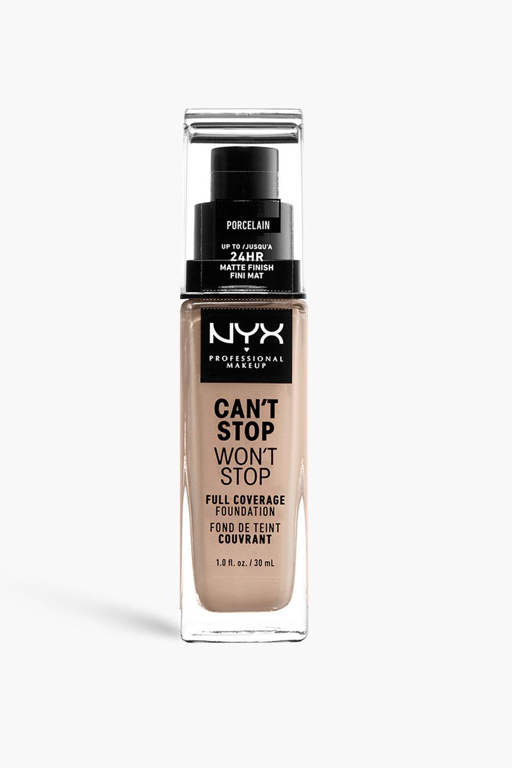 Nyx Professional Makeup Can'T Stop Won'T Stop Full Coverage Foundation, Porcelain
